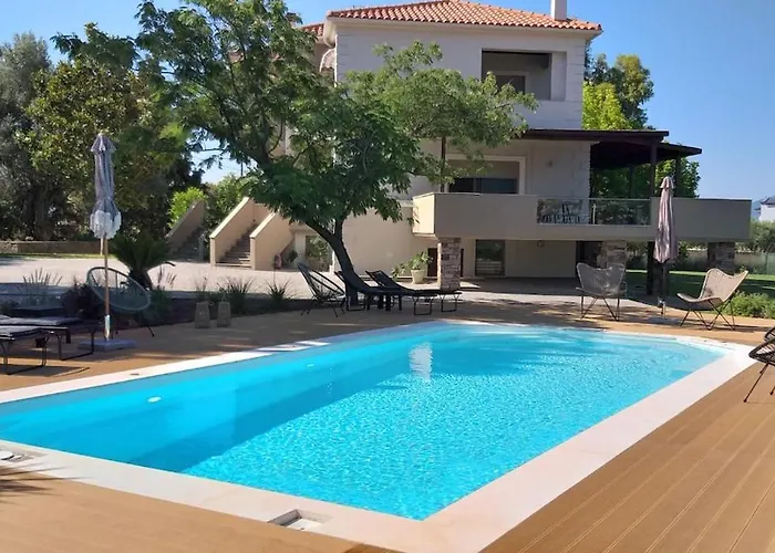 Polyxeni Magnolia 150m From The Sea Villa *